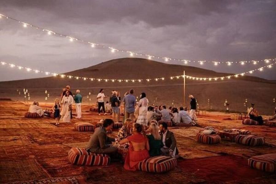 Marrakech : Désert d’Agafay, balade à dos de chameau et dîner berbère