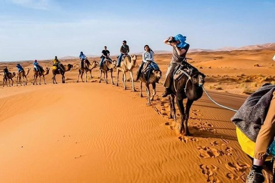 Au départ de Marrakech Safari de 3 jours dans le désert de Merzouga avec nourriture