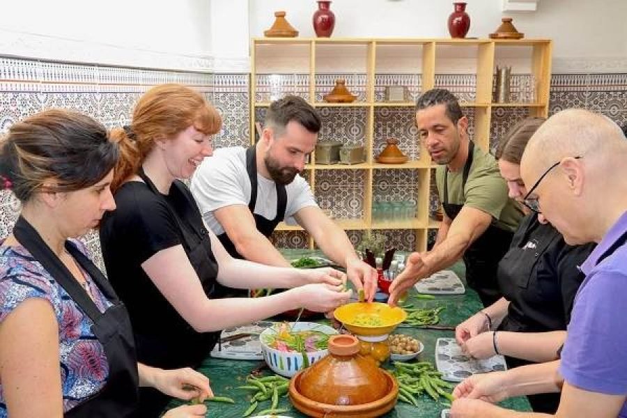 Marrakech Moroccan Food Cooking Class with a Local Chef