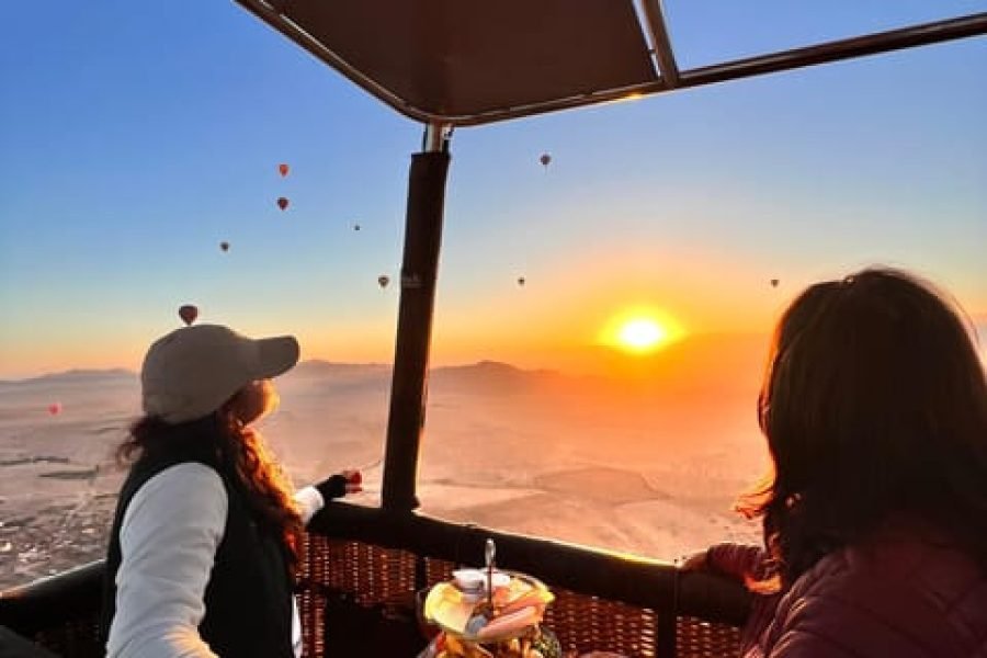 Marrakech : Vol matinal en montgolfière avec petit-déjeuner