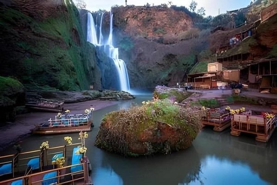 From Marrakech Ouzoud Waterfalls Day Trip & Boat Tour