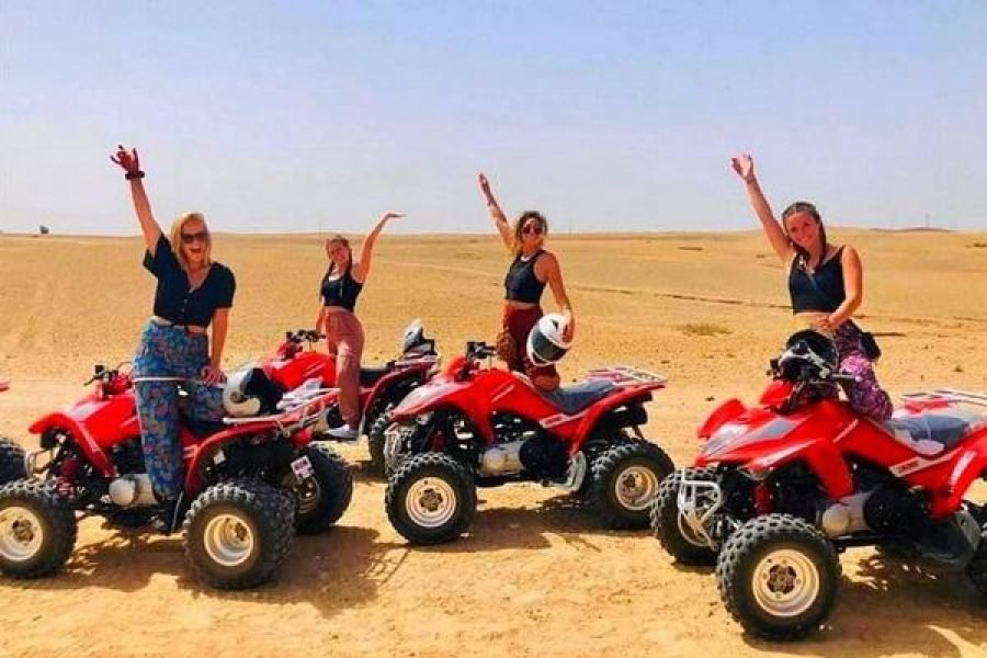 Marrakech: Agafay – Quad bike ride in the desert with dinner and show